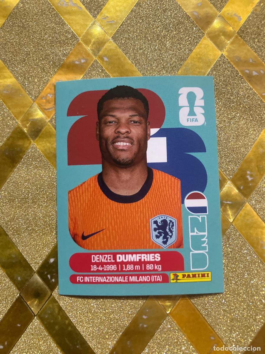Cromos de f&uacute;tbol: CROMO DE F&Uacute;TBOL NED 6 DENZEL DUMFRIES DE PAISES BAJOS MUNDIAL 2026 MEXICO-EEUU-CANADA PANINI !
