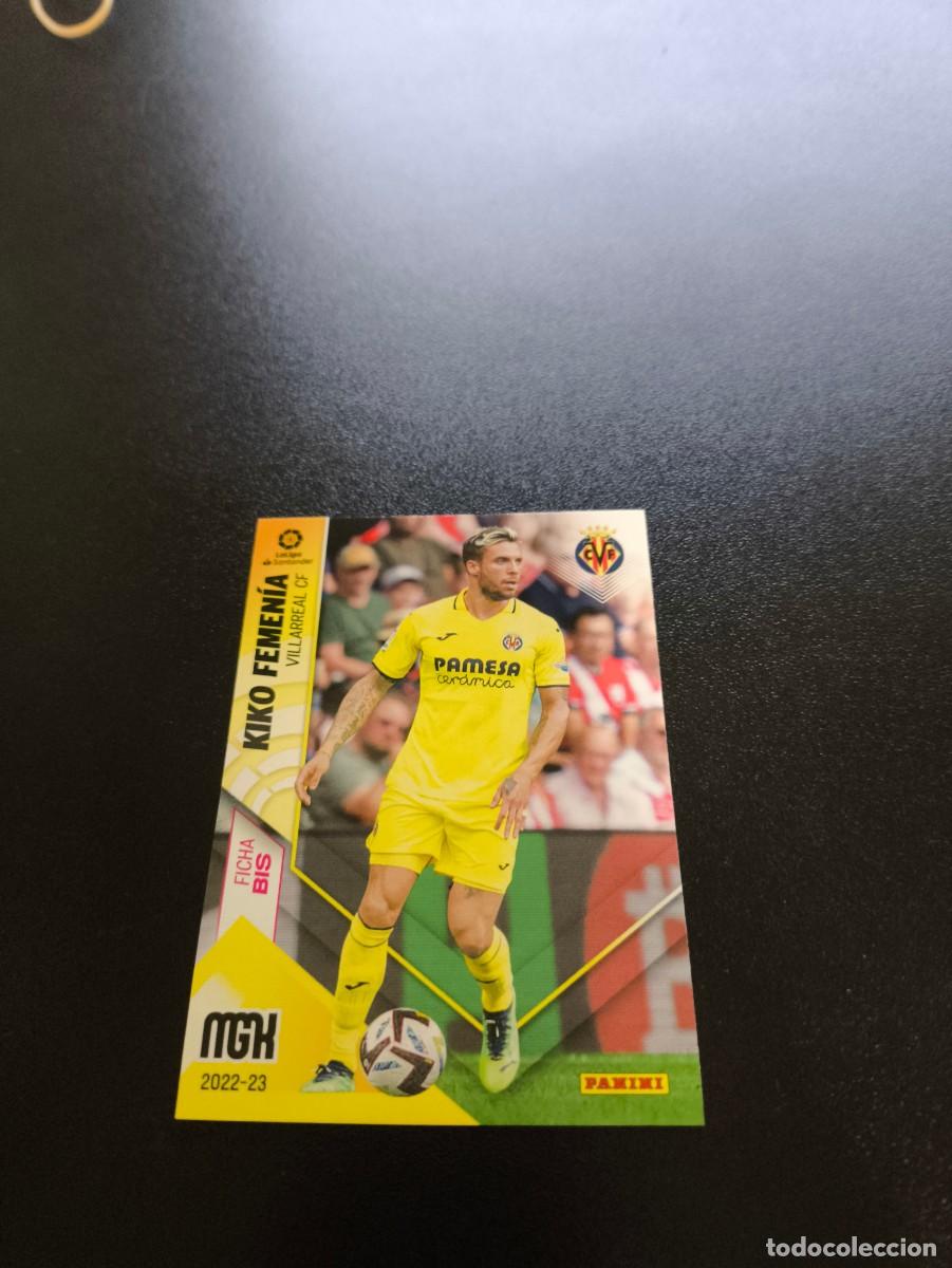 Cromos de f&uacute;tbol: 359 BIS Kiko Femenia VILLARREAL PANINI LIGA MEGACRACKS MGK 2022 2023 22 23 NO ESTE ADRENALYN