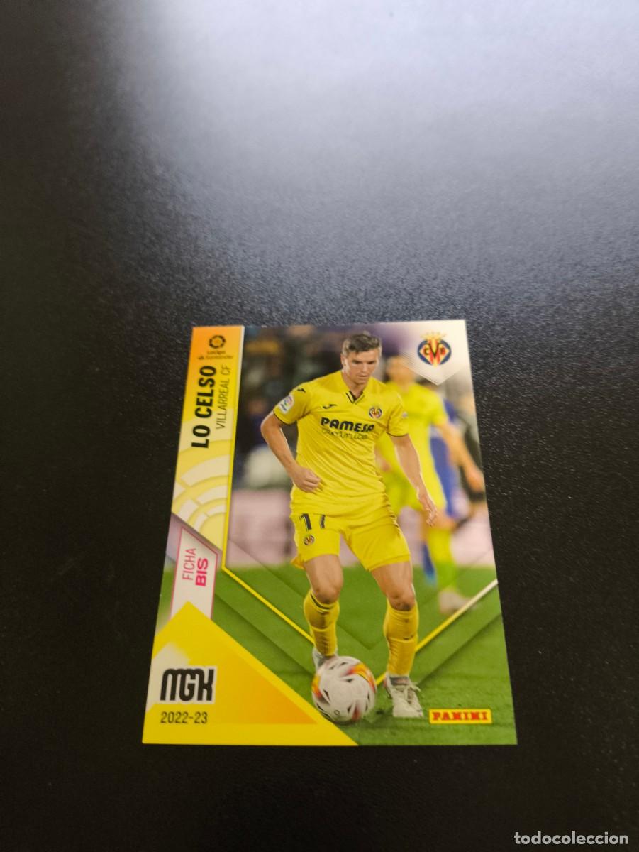Cromos de f&uacute;tbol: 363 BIS Lo Celso VILLARREAL PANINI LIGA MEGACRACKS MGK 2022 2023 22 23 NO ESTE ADRENALYN
