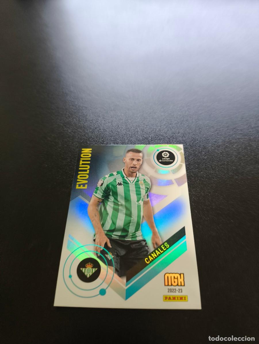 Cromos de f&uacute;tbol: 377 Canales BETIS EVOLUTION PANINI LIGA MEGACRACKS MGK 2022 2023 22 23 NO ESTE