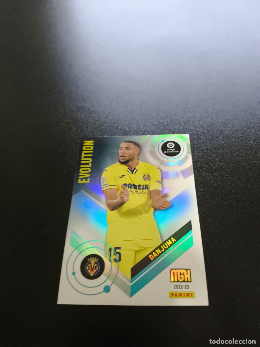 Cromos de f&uacute;tbol: 381 Danjuma VILLARREAL EVOLUTION PANINI LIGA MEGACRACKS MGK 2022 2023 22 23 NO ESTE