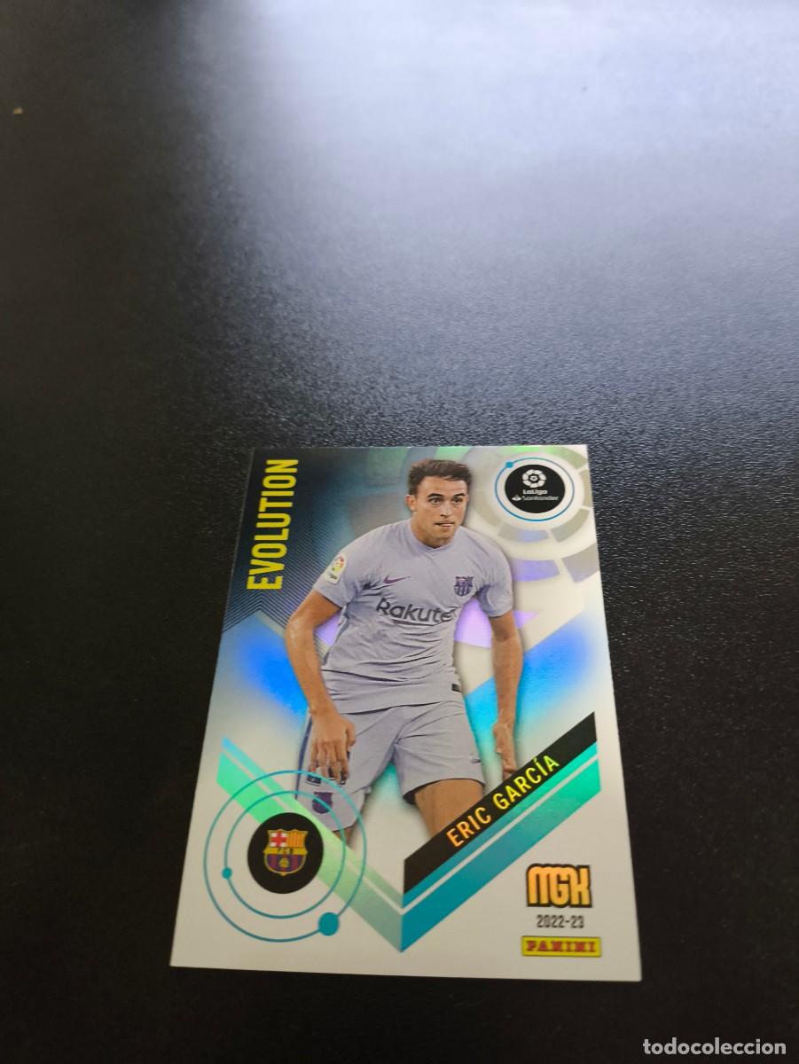 Cromos de f&uacute;tbol: 384 Eric Garcia BARCELONA EVOLUTION PANINI LIGA MEGACRACKS MGK 2022 2023 22 23 NO ESTE