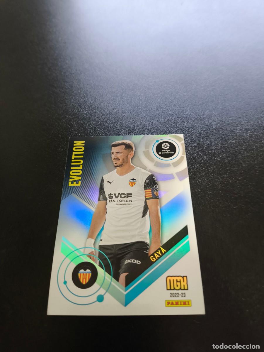 Cromos de f&uacute;tbol: 387 Gay&aacute; VALENCIA EVOLUTION PANINI LIGA MEGACRACKS MGK 2022 2023 22 23 NO ESTE