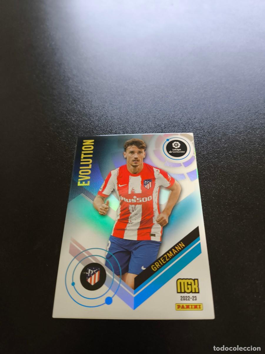 Cromos de f&uacute;tbol: 388 Griezmann ATLETICO DE MADRID EVOLUTION PANINI LIGA MEGACRACKS MGK 2022 2023 22 23 NO ESTE