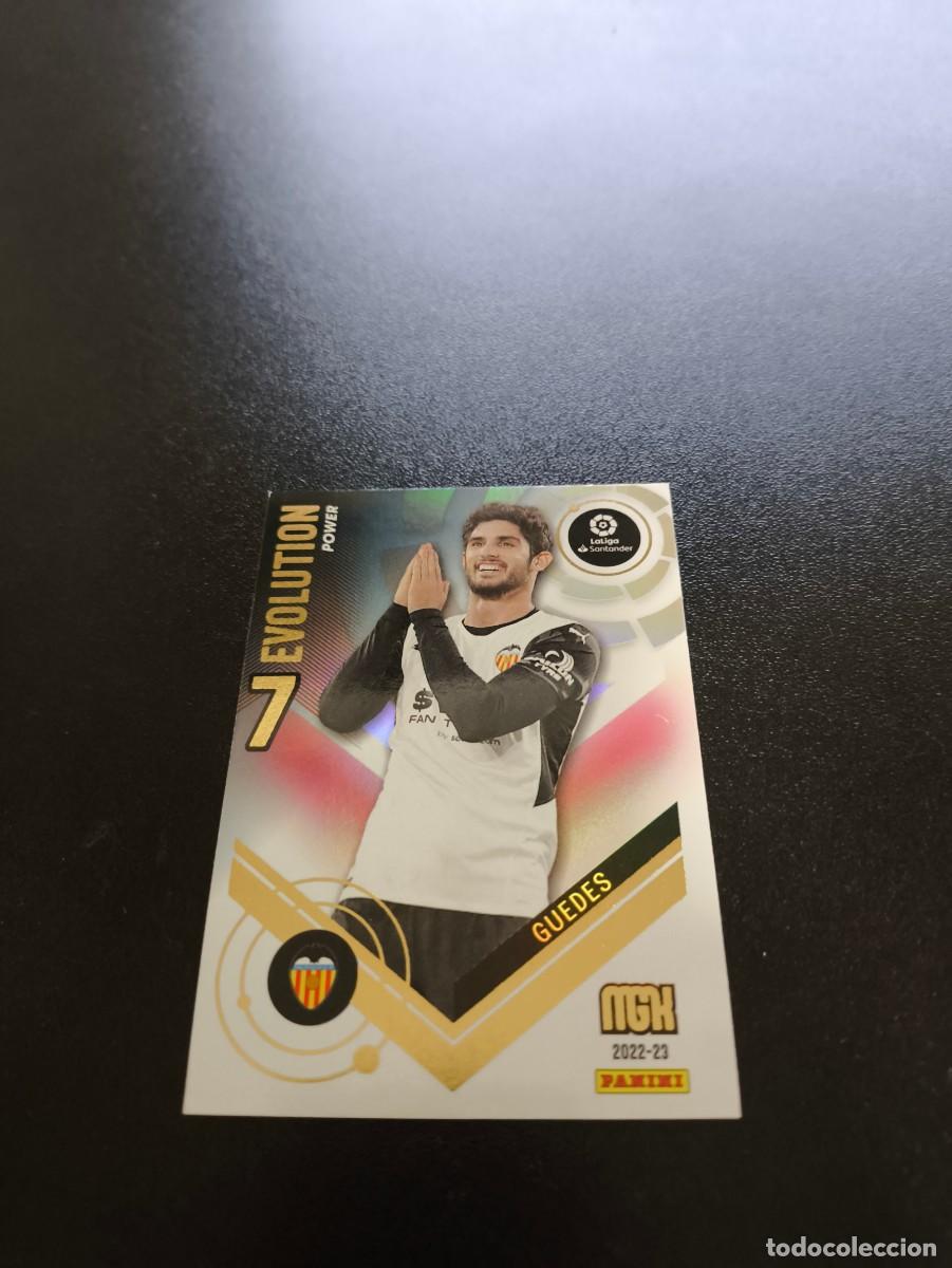 Cromos de f&uacute;tbol: P 389 Guedes VALENCIA EVOLUTION POWER PANINI LIGA MEGACRACKS MGK 2022 2023 22 23 NO ESTE