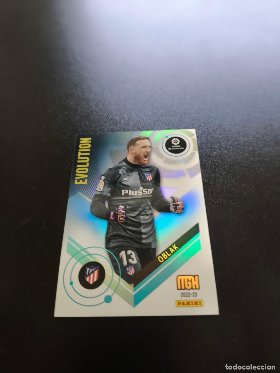 Cromos de f&uacute;tbol: 397 Oblak ATLETICO DE MADRID EVOLUTION PANINI LIGA MEGACRACKS MGK 2022 2023 22 23 NO ESTE