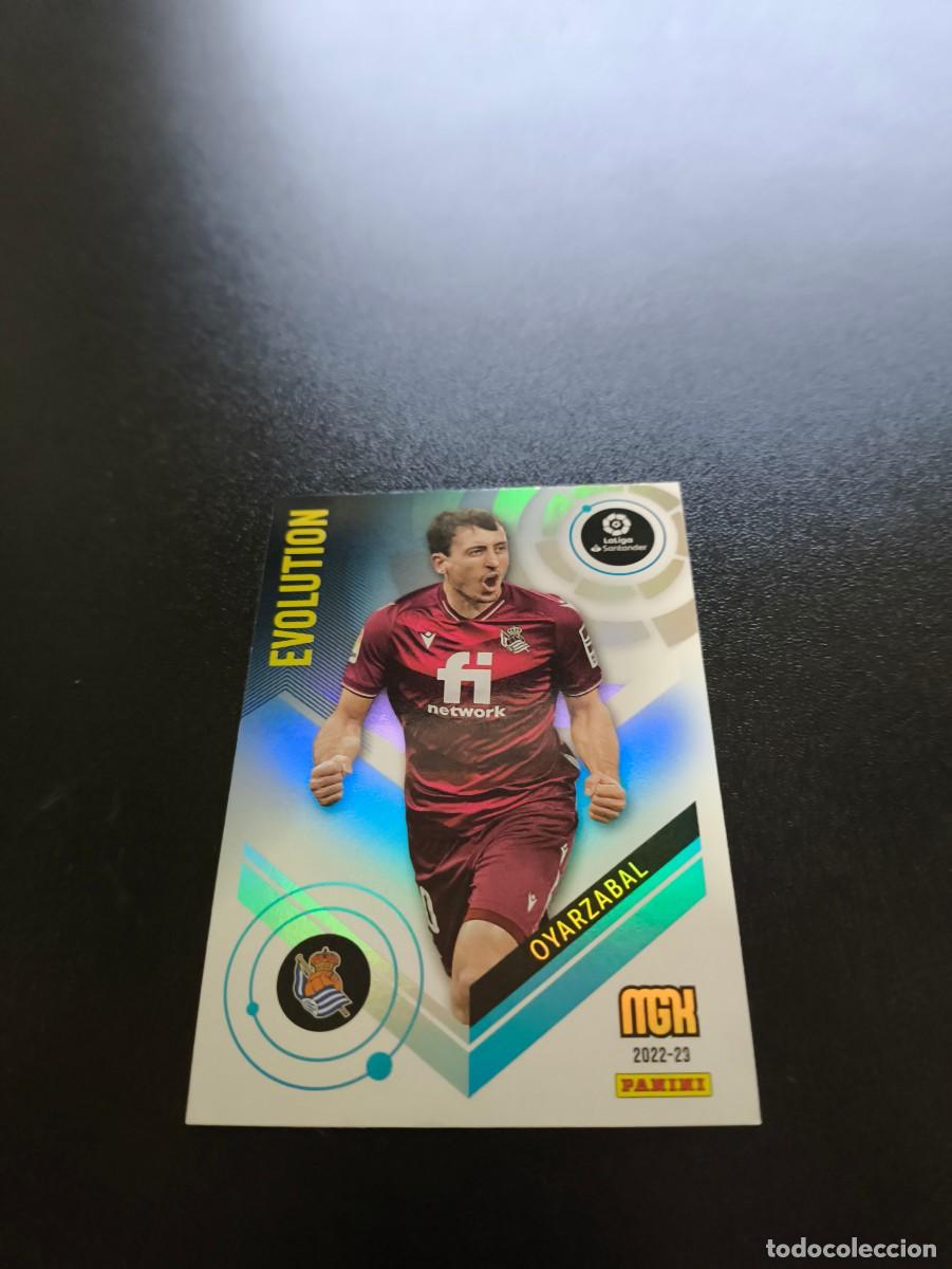 Cromos de f&uacute;tbol: 398 Oyarzabal REAL SOCIEDAD EVOLUTION PANINI LIGA MEGACRACKS MGK 2022 2023 22 23 NO ESTE