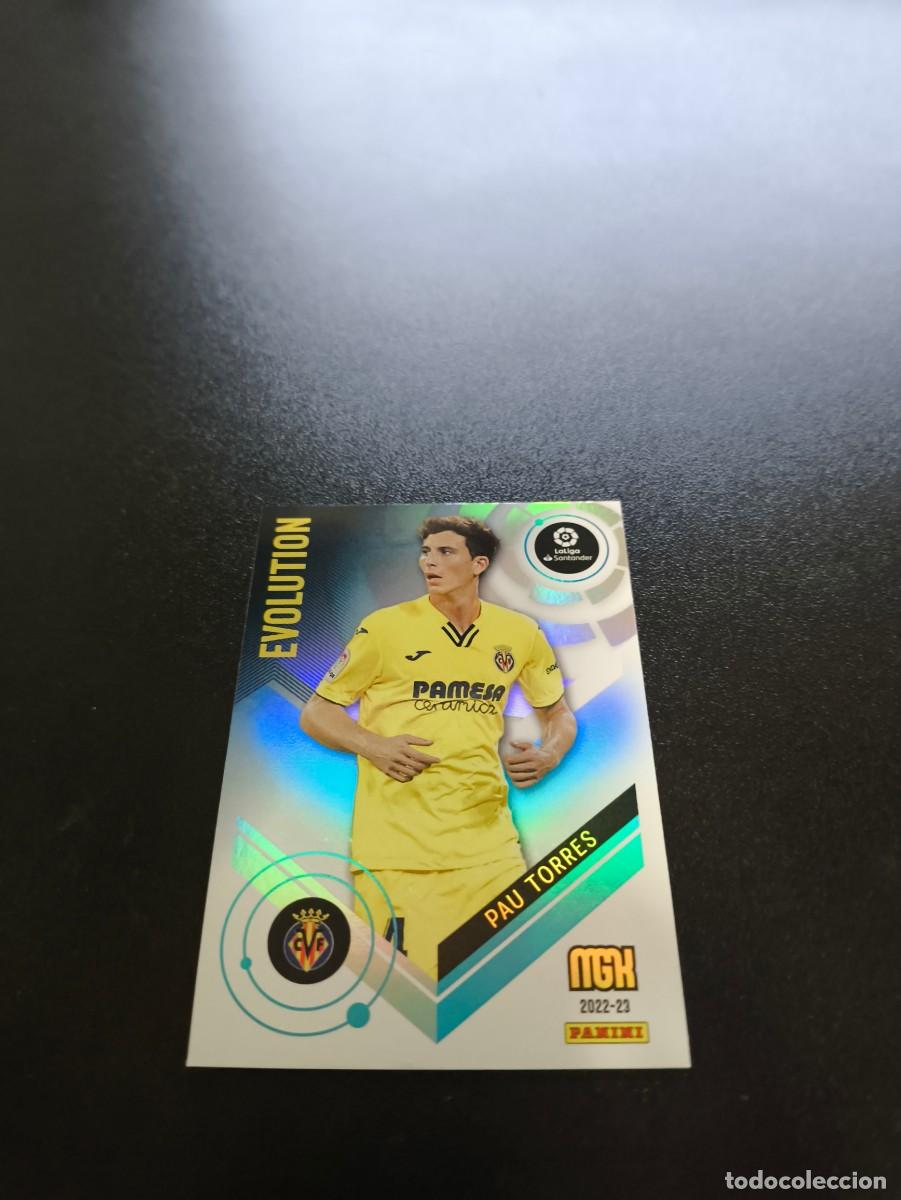 Cromos de f&uacute;tbol: 399 Pau Torres VILLARREAL EVOLUTION PANINI LIGA MEGACRACKS MGK 2022 2023 22 23 NO ESTE