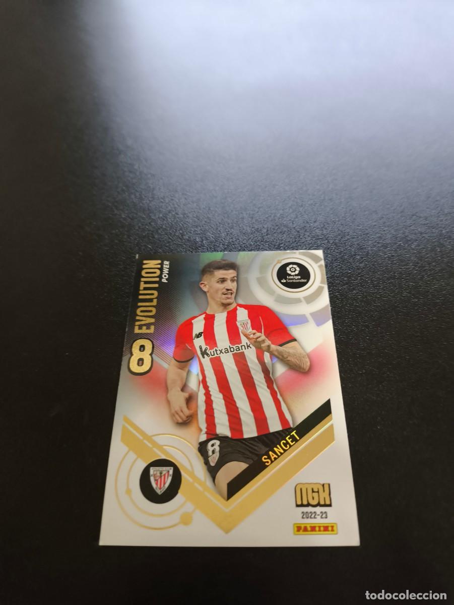 Cromos de f&uacute;tbol: 400 Sancet ATHLETIC DE BILBAO EVOLUTION POWER PANINI LIGA MEGACRACKS MGK 2022 2023 22 23 NO ESTE