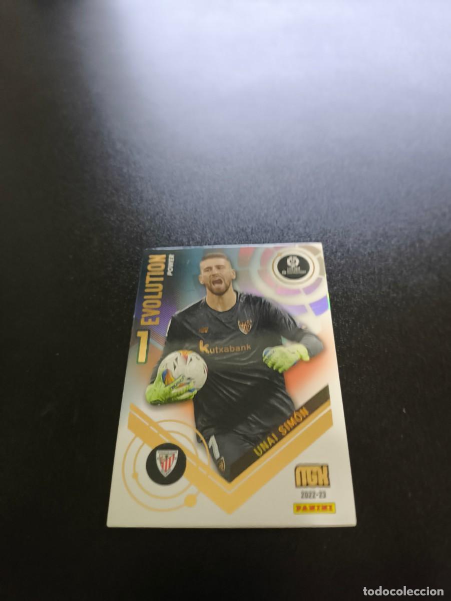Cromos de f&uacute;tbol: P 402 Unai S&iacute;mon ATHLETIC BILBAO EVOLUTION POWER PANINI LIGA MEGACRACKS MGK 2022 2023 22 23 N ESTE