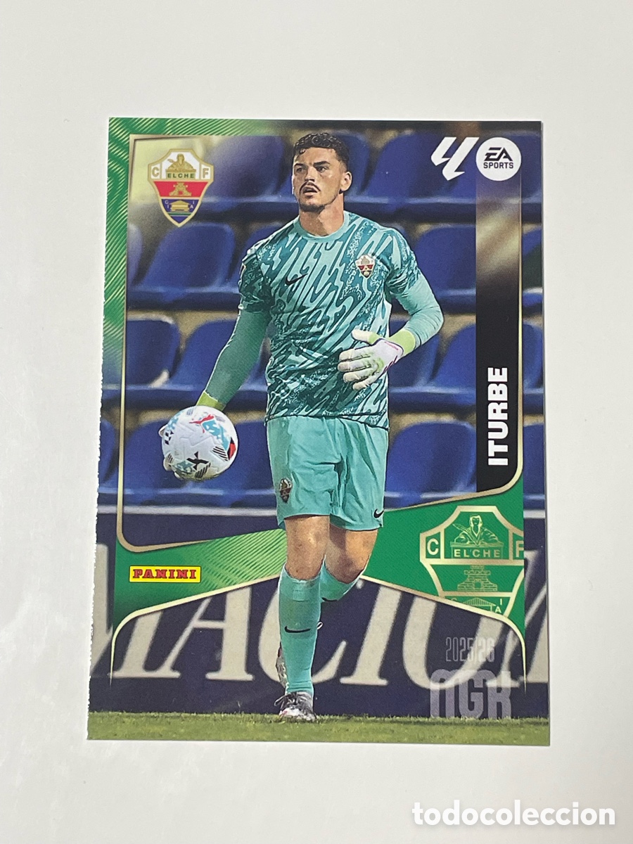 Cromos de f&uacute;tbol: Alejandro Iturbe Elche Panini Megacracks 2025/26 #129