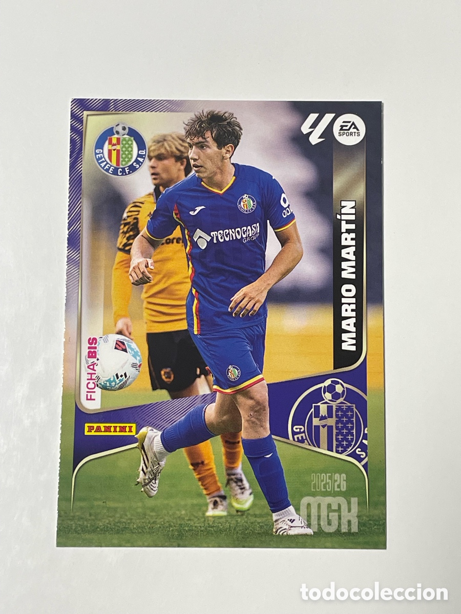 Cromos de f&uacute;tbol: Mario Martin Getafe Panini Megacracks 2025/26 #175 BIS