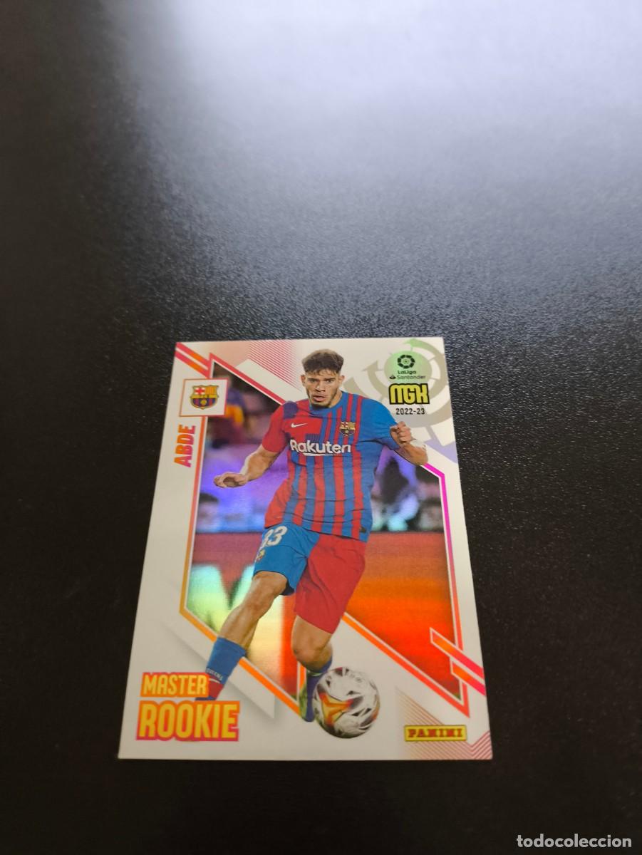 Cromos de f&uacute;tbol: 406 Abde BARCELONA MASTER ROOKIE PANINI LIGA MEGACRACKS MGK 2022 2023 22 23 NO ESTE