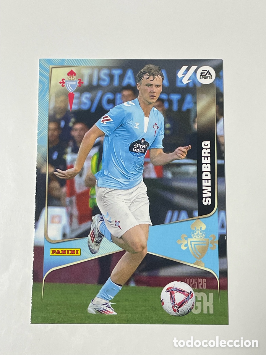 Cromos de f&uacute;tbol: Williot Swedberg Celta de Vigo Panini Megacracks 2025/26 #125