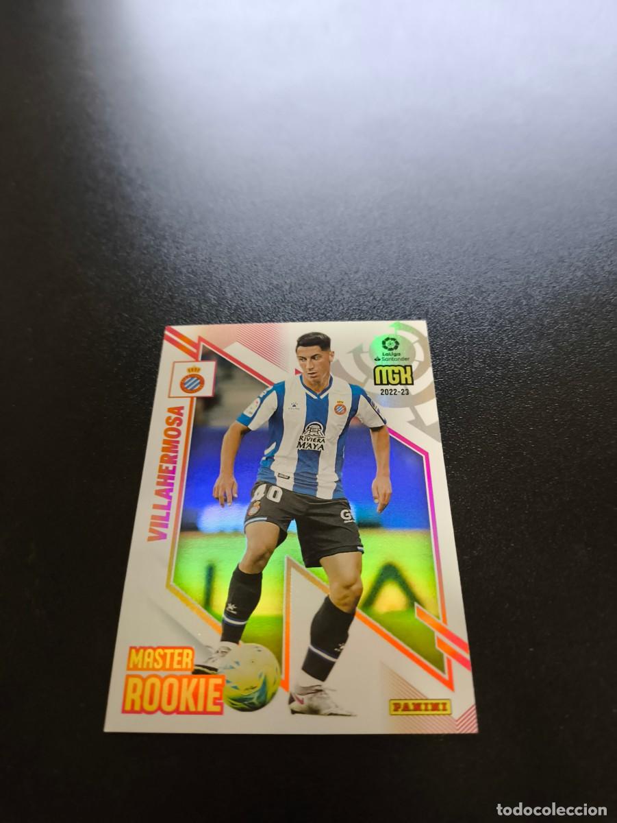 Cromos de f&uacute;tbol: 432 Villahermosa ESPANYOL MASTER ROOKIE PANINI LIGA MEGACRACKS MGK 2022 2023 22 23 NO ESTE