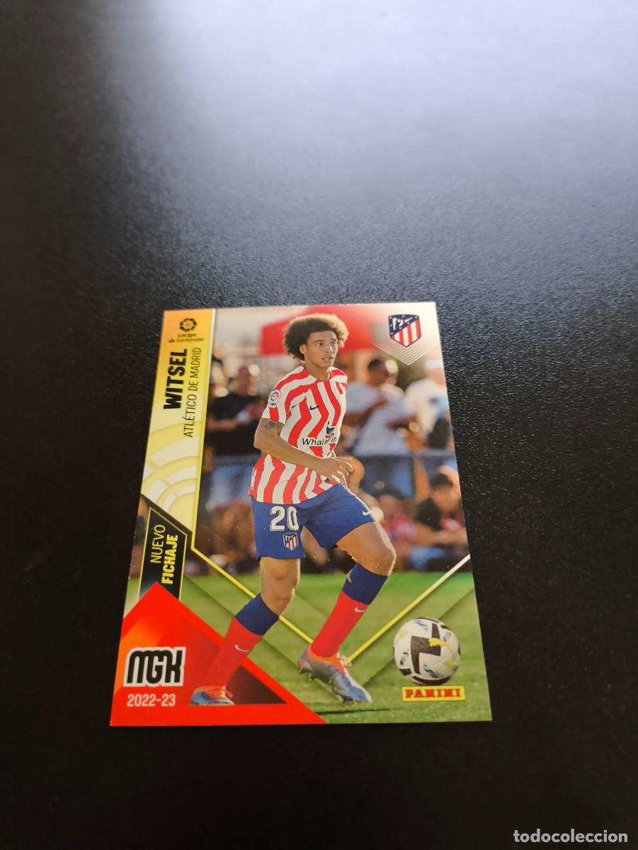 Cromos de f&uacute;tbol: 437 Witsel ATLETICO DE MADRID NUEVO FICHAJE PANINI LIGA MEGACRACKS MGK 2022 2023 22 23 NO ESTE