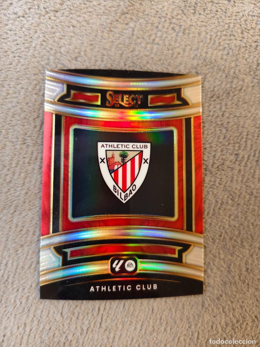 Figurine di Calcio: TB1 SELECT LA LIGA 25 26 ATHLETIC CLUB ESCUDO LOGO TEAM BADGES PANINI 2025 2026 CASE HIT SSP AAB