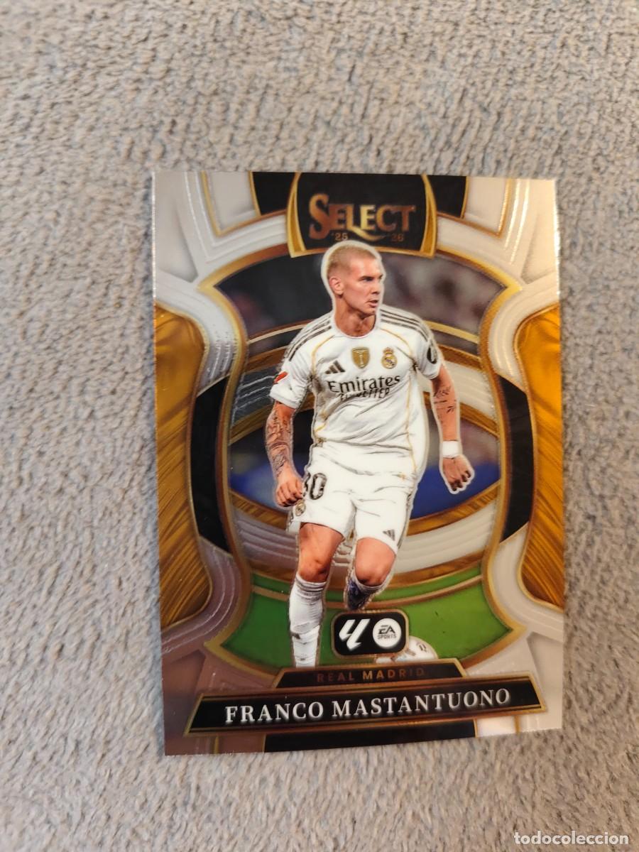 Figurine di Calcio: 7 SELECT LA LIGA 25 26 FRANCO MASTANTUONO REAL MADRID BASE TERRACE PANINI 2025 2026 AAB