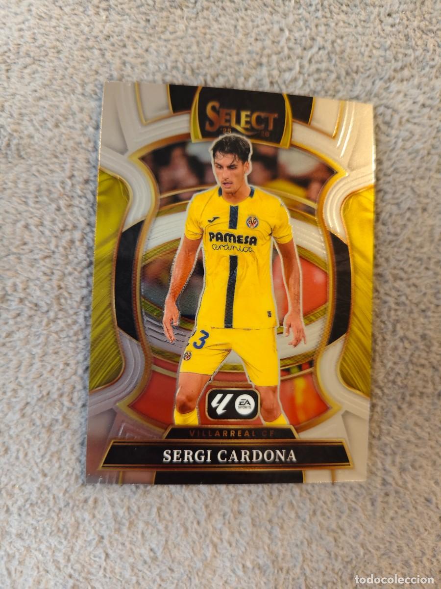 Cromos de f&uacute;tbol: 21 SELECT LA LIGA 25 26 SERGI CARDONA VILLARREAL CF BASE TERRACE PANINI 2025 2026 AAB