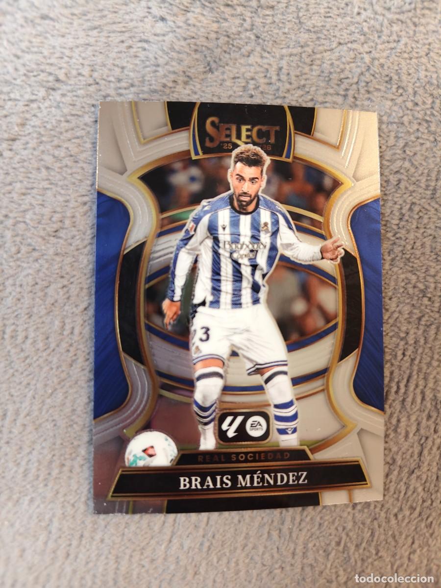 Cromos de f&uacute;tbol: 53 SELECT LA LIGA 25 26 BRAIS MENDEZ REAL SOCIEDAD BASE TERRACE PANINI 2025 2026 AAB