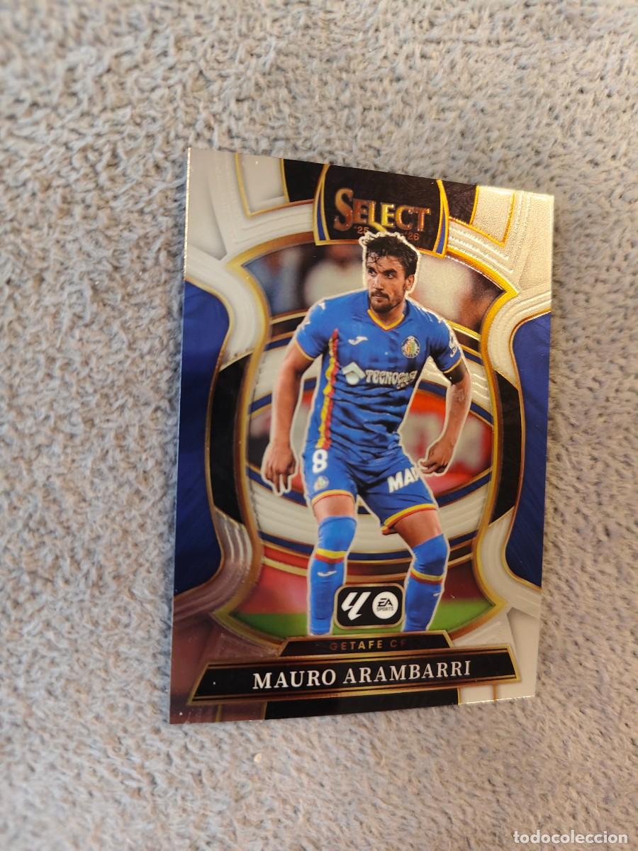 Cromos de f&uacute;tbol: 63 SELECT LA LIGA 25 26 MAURO ARAMBARRI GETAFE CF BASE TERRACE PANINI 2025 2026 AAB