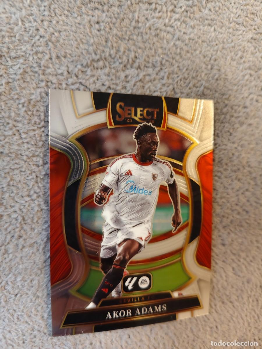 Cromos de f&uacute;tbol: 81 SELECT LA LIGA 25 26 AKOR ADAMS SEVILLA FC BASE TERRACE PANINI 2025 2026 AAB
