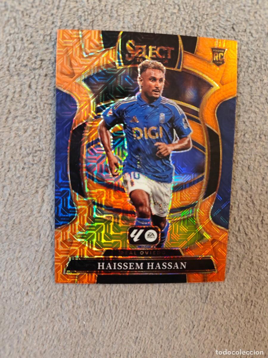 Cromos de f&uacute;tbol: 98 SELECT LA LIGA 25 26 HAISSEM HASSAN REAL OVIEDO BASE TERRACE PANINI 2025 2026 NUMERADA /199 AAB
