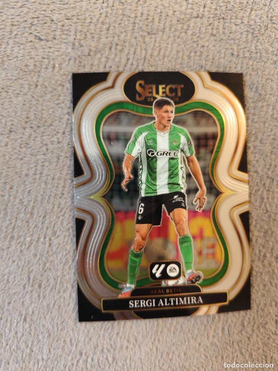 Cromos de f&uacute;tbol: 146 SELECT LA LIGA 25 26 SERGI ALTIMIRA REAL BETIS BASE MEZZANINE PANINI 2025 2026 AAB