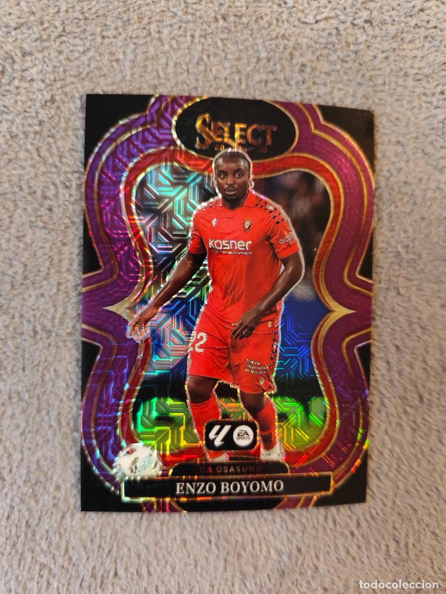 Cromos de f&uacute;tbol: 159 SELECT LA LIGA 25 26 ENZO BOYOMO CA OSASUNA BASE MEZZANINE PANINI 2025 2026 PARALELA AAB