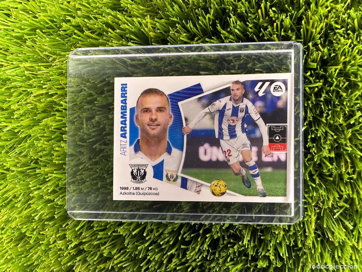 Cromos de f&uacute;tbol: N&ordm; 9 Arambarri CD Legan&eacute;s Liga Este 24 25
