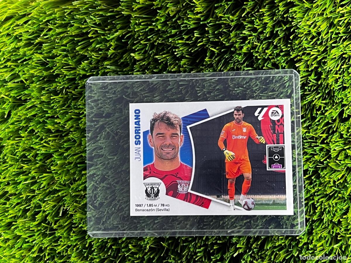 Cromos de f&uacute;tbol: N&ordm; 3 Soriano CD Legan&eacute;s Liga Este 24 25
