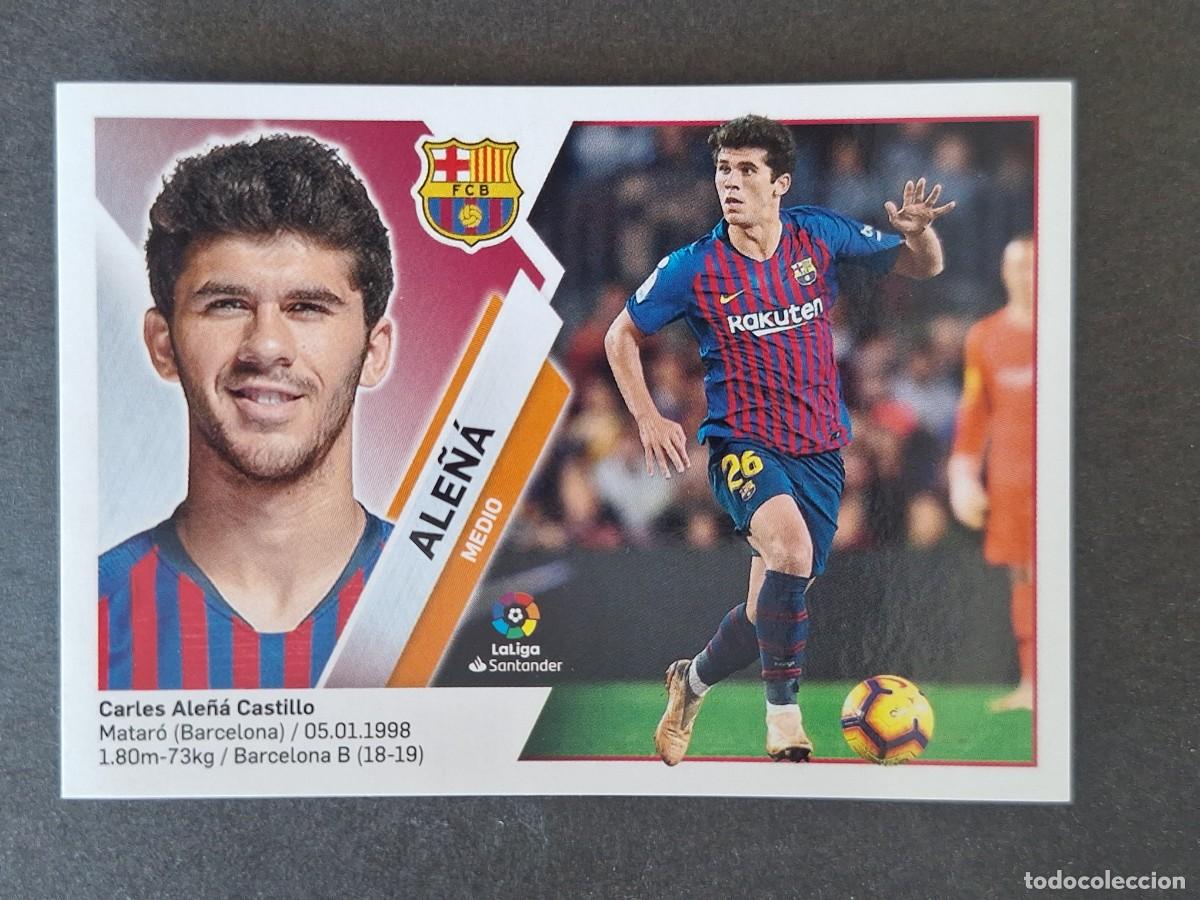 Cromos de f&uacute;tbol: ALE&Ntilde;A F. C BARCELONA LIGA ESTE 2019 2020 19 20 NUNCA PEGADO SIN PEGAR