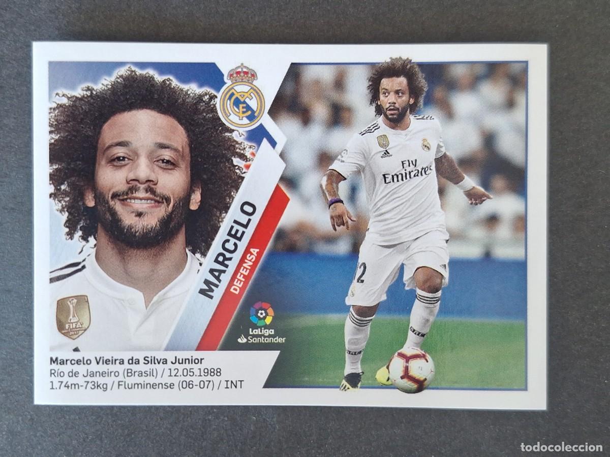 Fu&szlig;ball-Sticker: MARCELO REAL MADRID LIGA ESTE 2019 2020 19 20 NUNCA PEGADO SIN PEGAR