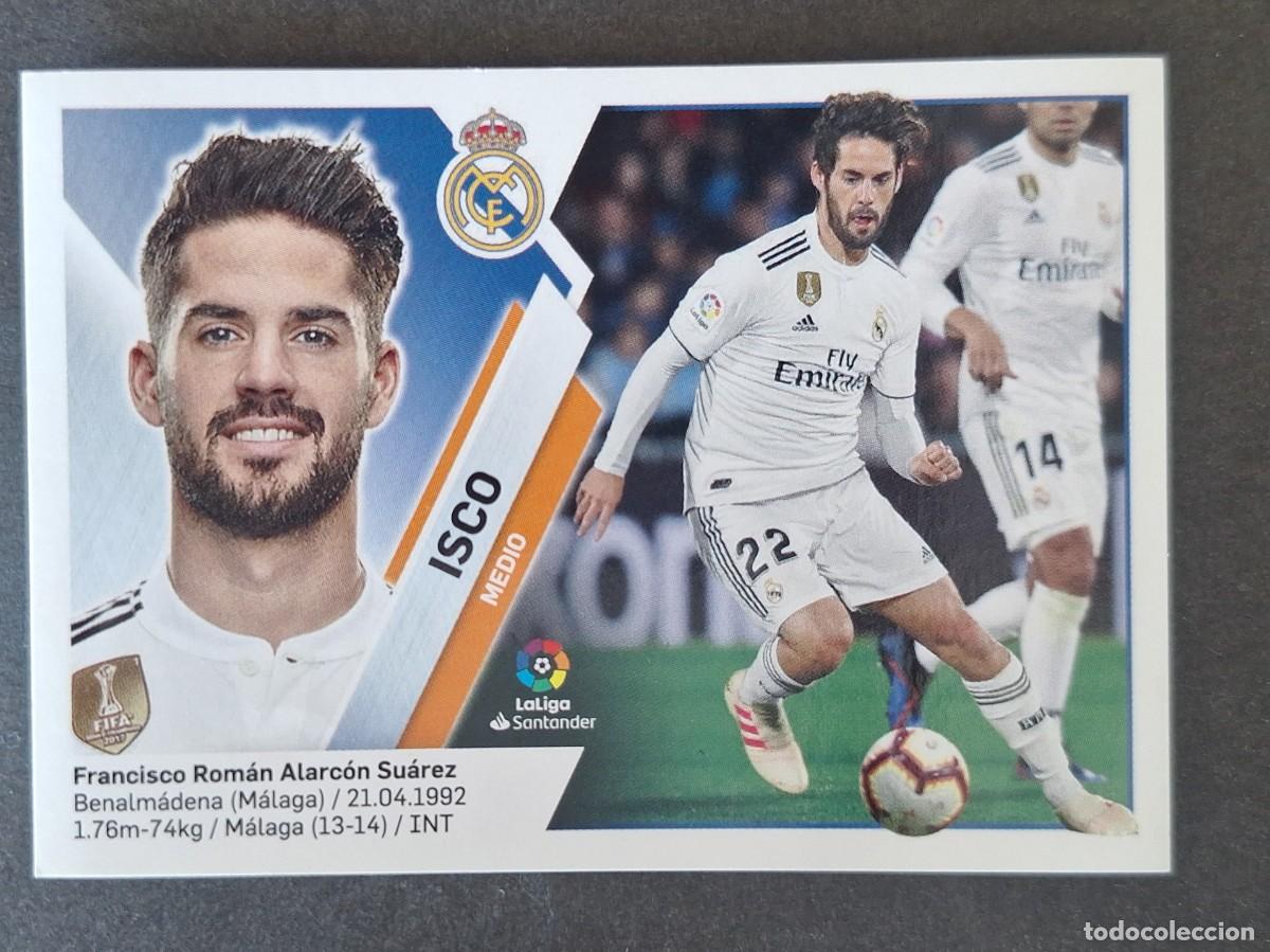 Cromos de Futebol: ISCO REAL MADRID LIGA ESTE 2019 2020 19 20 NUNCA PEGADO SIN PEGAR