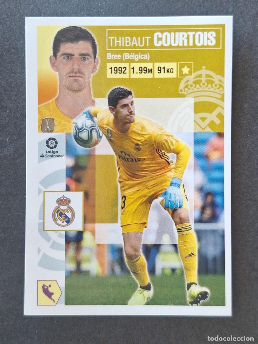 Cromos de Futebol: COURTOIS REAL MADRID LIGA ESTE 2020 2021 20 21 NUNCA PEGADO SIN PEGAR