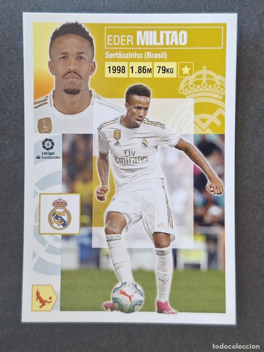 Cromos de Futebol: MILITAO REAL MADRID LIGA ESTE 2020 2021 20 21 NUNCA PEGADO SIN PEGAR