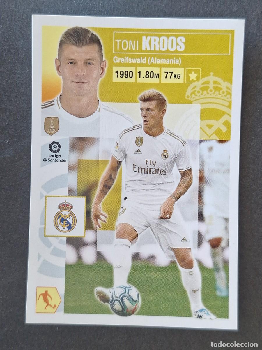 Cromos de f&uacute;tbol: KROOS REAL MADRID LIGA ESTE 2020 2021 20 21 NUNCA PEGADO SIN PEGAR