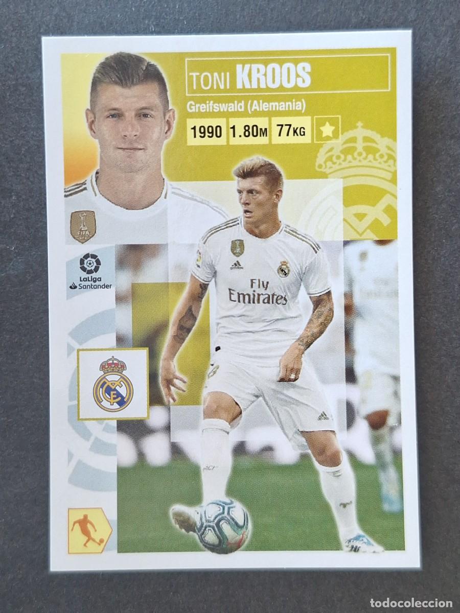 Cromos de f&uacute;tbol: KROOS REAL MADRID LIGA ESTE 2020 2021 20 21 NUNCA PEGADO SIN PEGAR