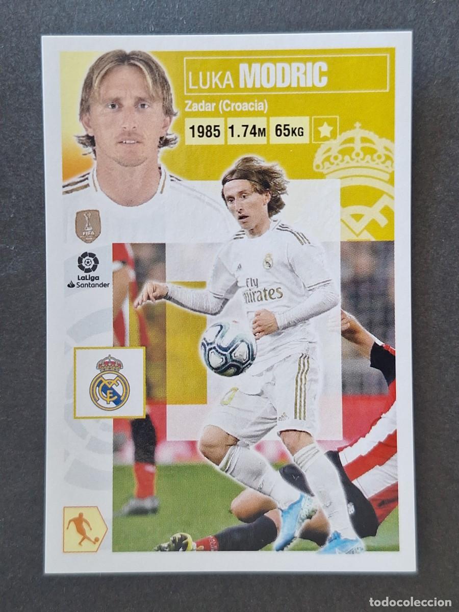 Cromos de f&uacute;tbol: MODRIC REAL MADRID LIGA ESTE 2020 2021 20 21 NUNCA PEGADO SIN PEGAR