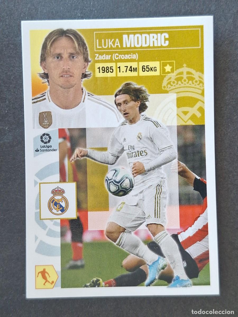 Cromos de f&uacute;tbol: MODRIC REAL MADRID LIGA ESTE 2020 2021 20 21 NUNCA PEGADO SIN PEGAR