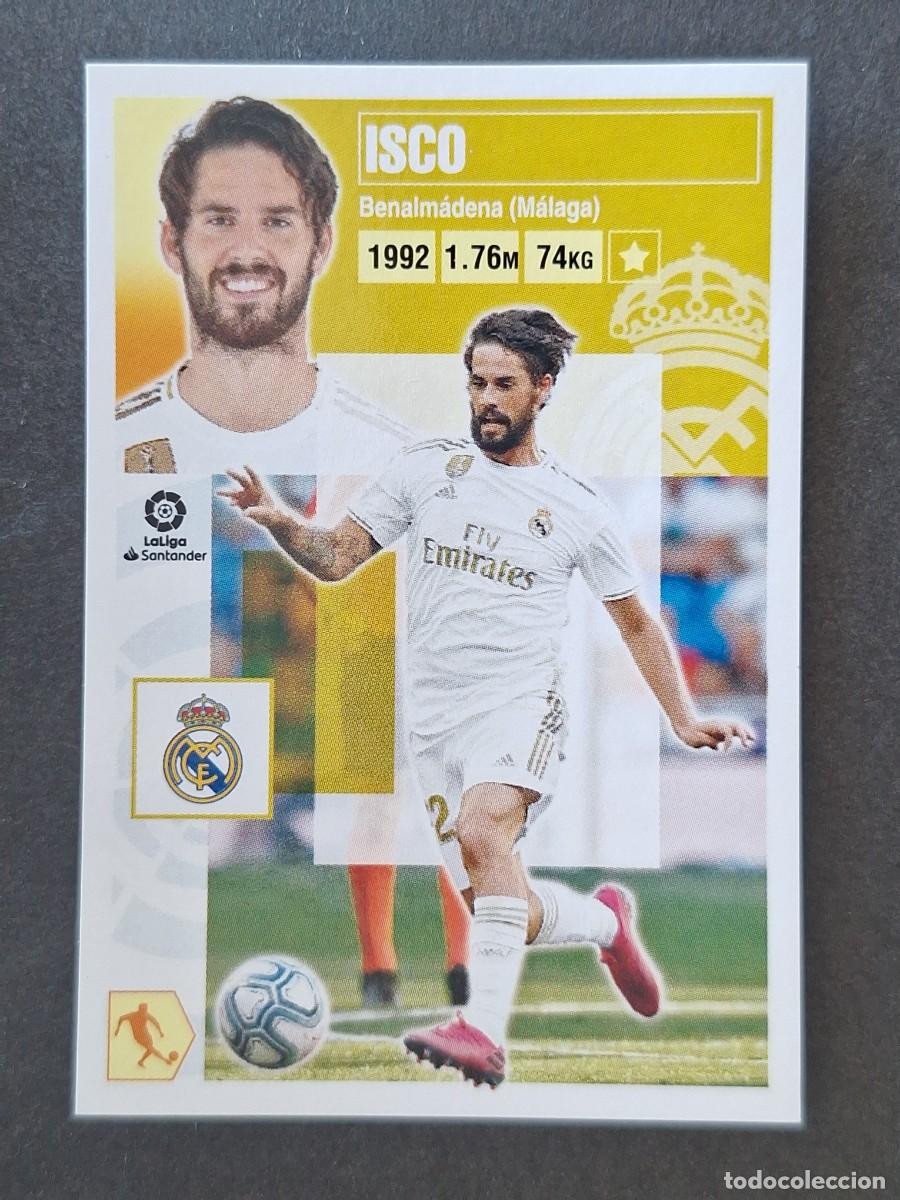 Cromos de f&uacute;tbol: ISCO REAL MADRID LIGA ESTE 2020 2021 20 21 NUNCA PEGADO SIN PEGAR