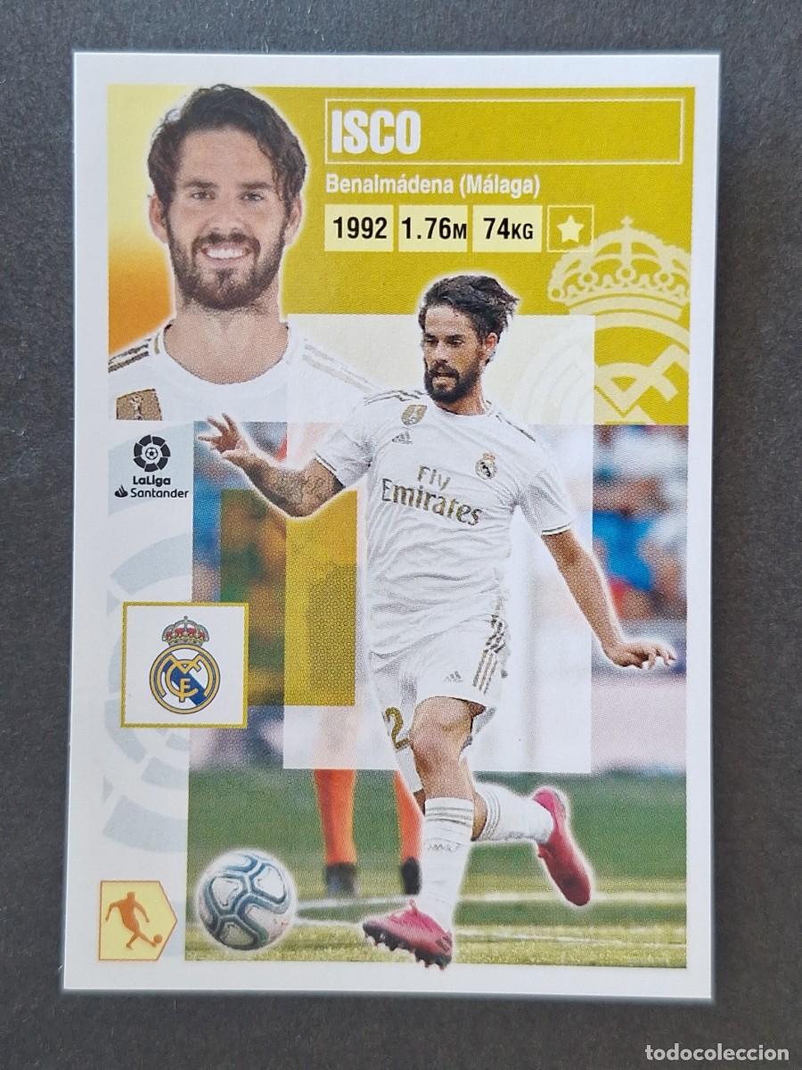 Cromos de f&uacute;tbol: ISCO REAL MADRID LIGA ESTE 2020 2021 20 21 NUNCA PEGADO SIN PEGAR