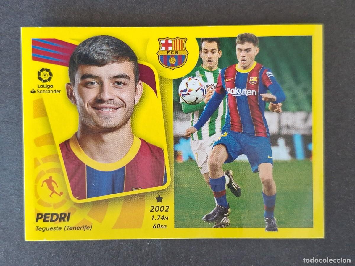 Figurine di Calcio: PEDRI F. C. BARCELONA LIGA ESTE 2021 2022 21 22 NUNCA PEGADO SIN PEGAR
