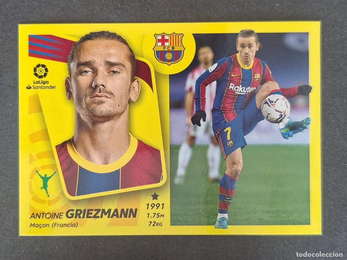 Figurine di Calcio: GRIEZMANN F. C. BARCELONA LIGA ESTE 2021 2022 21 22 NUNCA PEGADO SIN PEGAR