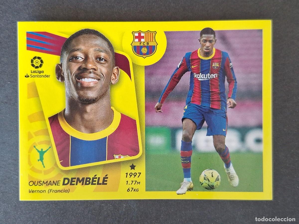Figurine di Calcio: DEMBELE F. C. BARCELONA LIGA ESTE 2021 2022 21 22 NUNCA PEGADO SIN PEGAR