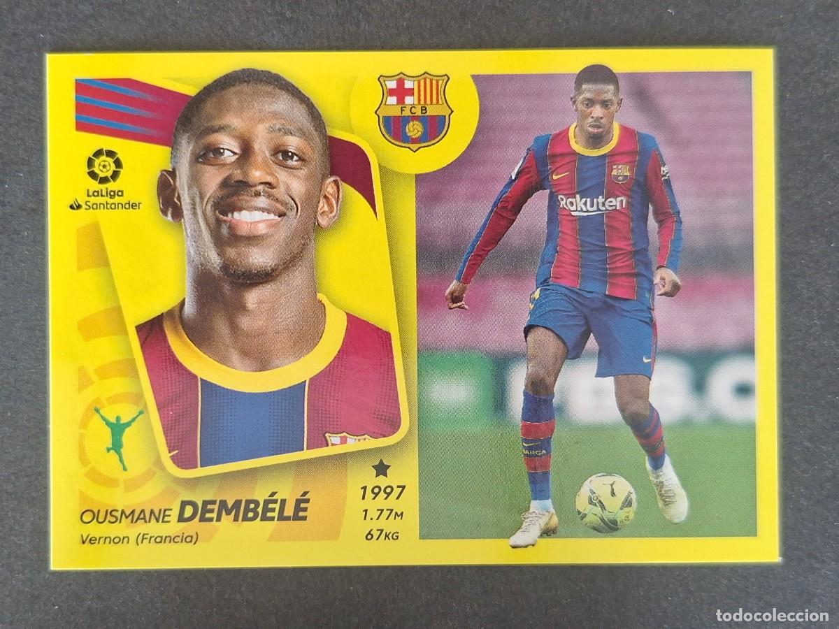 Figurine di Calcio: DEMBELE F. C. BARCELONA LIGA ESTE 2021 2022 21 22 NUNCA PEGADO SIN PEGAR