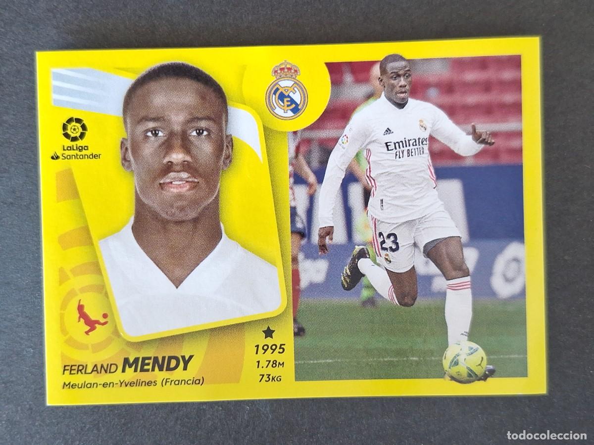 Cromos de f&uacute;tbol: MENDY REAL MADRID LIGA ESTE 2021 2022 21 22 NUNCA PEGADO SIN PEGAR