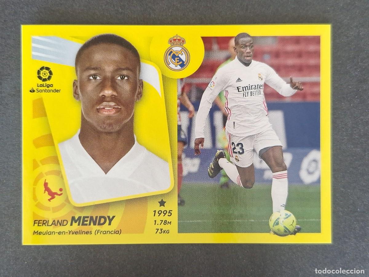 Cromos de f&uacute;tbol: MENDY REAL MADRID LIGA ESTE 2021 2022 21 22 NUNCA PEGADO SIN PEGAR