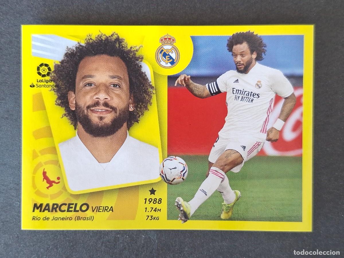 Figurine di Calcio: MARCELO REAL MADRID LIGA ESTE 2021 2022 21 22 NUNCA PEGADO SIN PEGAR