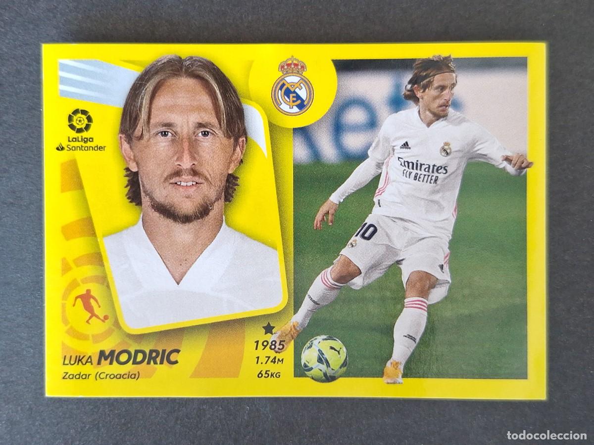 Figurine di Calcio: MODRIC REAL MADRID LIGA ESTE 2021 2022 21 22 NUNCA PEGADO SIN PEGAR